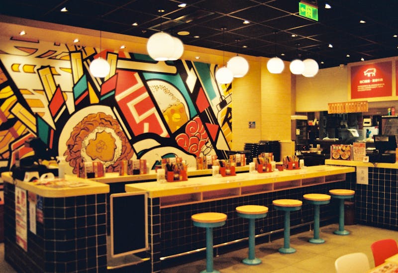 Starbird chicken kitchen with fresh ingredients being prepared