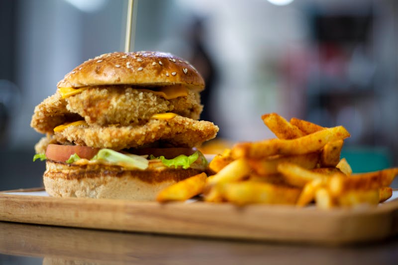 Nashville Hot Chicken Sandwich with spicy glaze